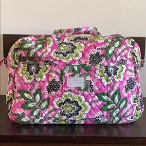 Vera Bradley floral weekend duffle bag